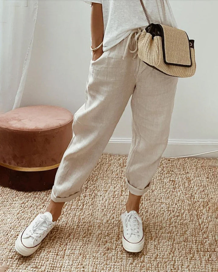 Flairé™ - Anti-Sweat Luxe Linen Pants