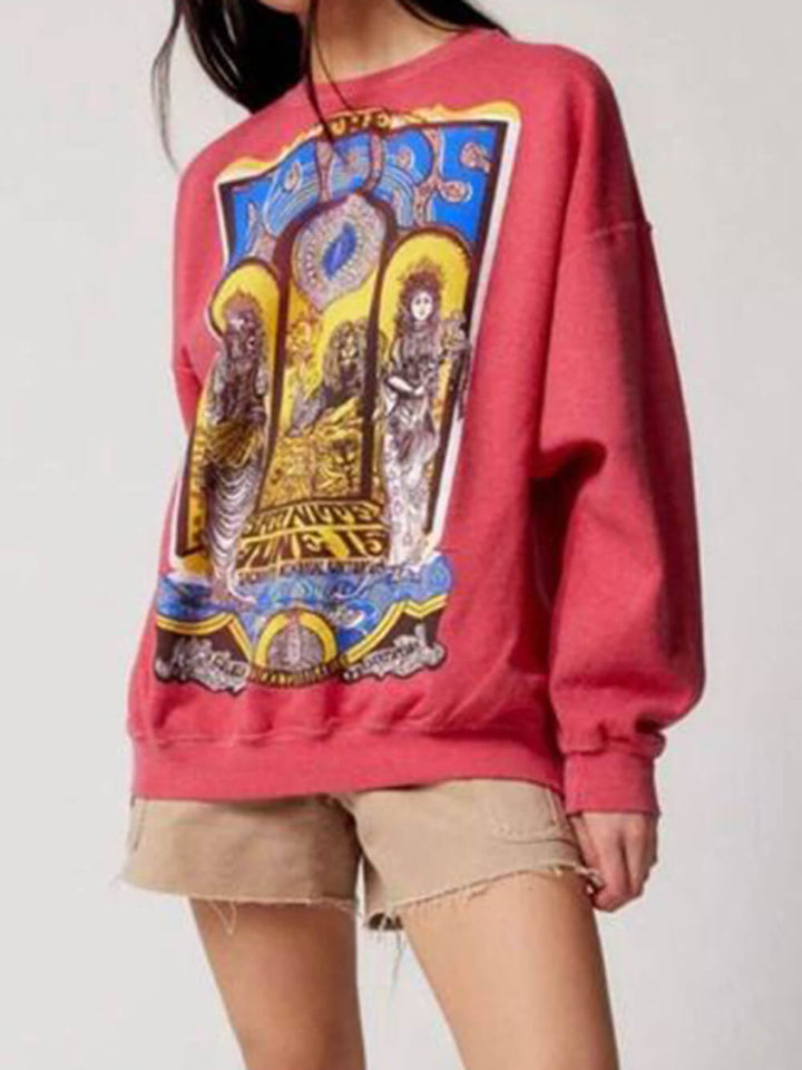 The Doors Graphic Oversize Sweatshirt