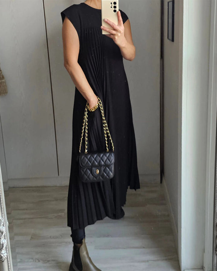 Ophelia - Pleated Maxi Dress