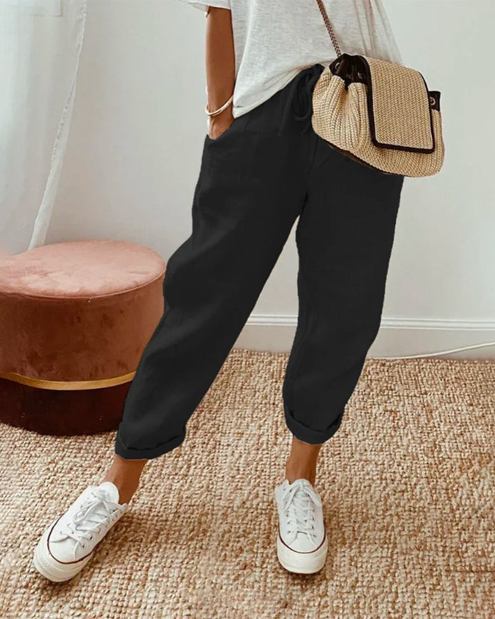 Flairé™ - Anti-Sweat Luxe Linen Pants