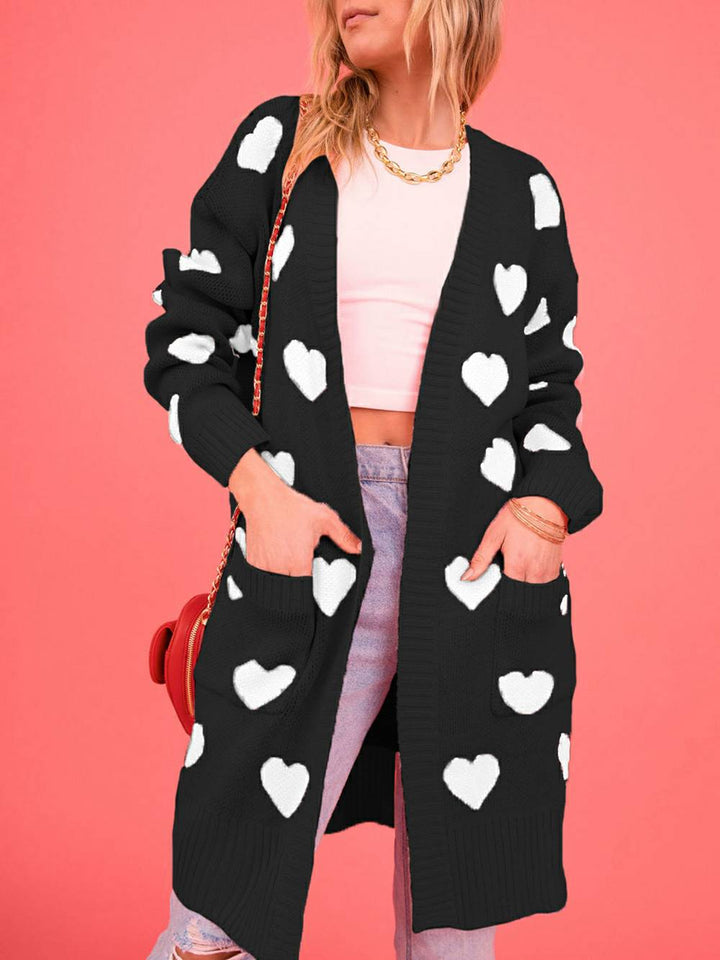 Heart Knit Cardigan