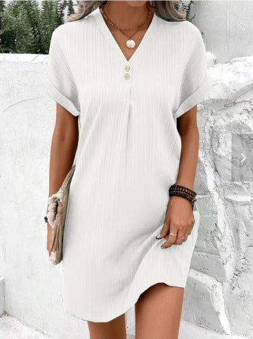 Mirella - V-neck Spring Dress