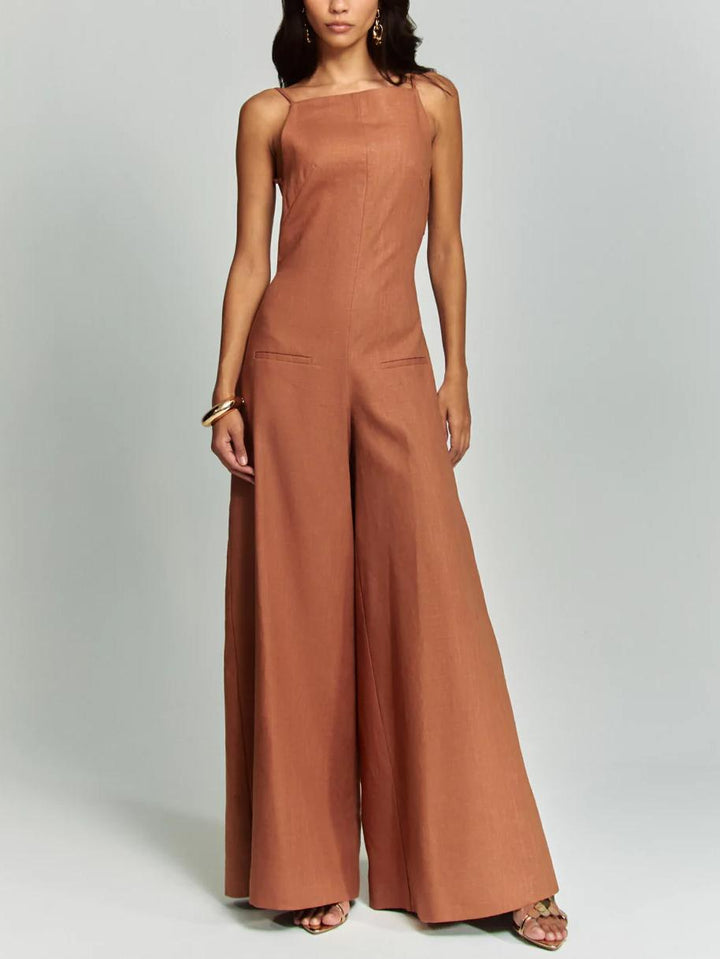 Brown Osher Jumpsuit Radiante