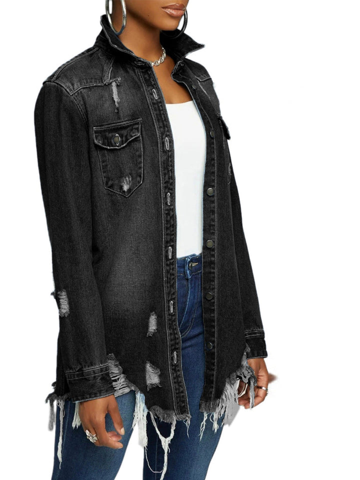 Sexy fashion women's denim jacket